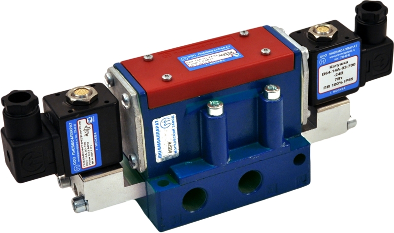 Пневмораспределитель 4V210-08, 4V220-08, 4V230-08  купить по низким ценам